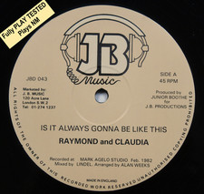 RAYMOND & CLAUDIA Is It Always