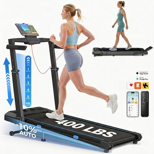 Treadmill with auto - auto, incline