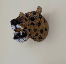 LEOPARD -Wall Mounted Beaded
