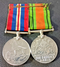 2 ORIGINAL UK MEDALS THE