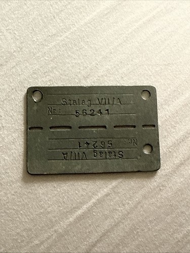 Wwii german pow tag - id,