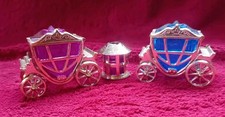 Pifco Cinderella carriage replacements Christmas light shade X 3 Purple & Blue