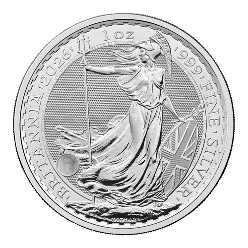 2026 1oz silver britannia - silver, coin