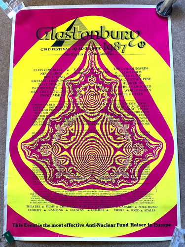 Glastonbury festival 1987 - glastonbury,