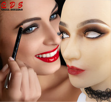 Silicone Female Realistic Head