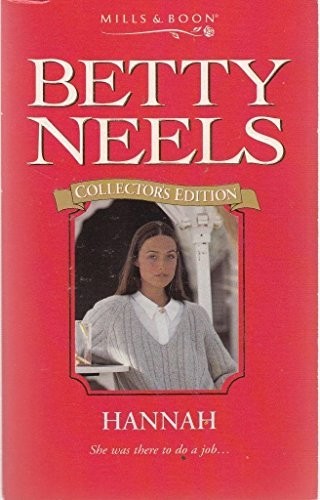 Hannah betty neels - hannah:,