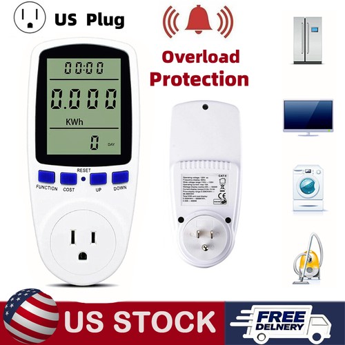 Lcd power watt meter - watt, plug