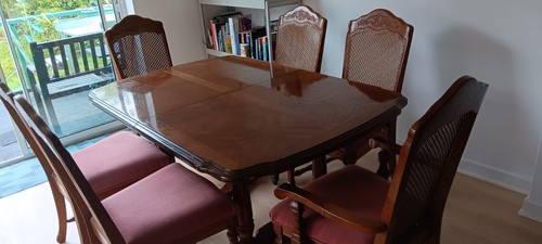 7pc rectangular wood dining - 7pc,