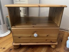 Pine Unit With Shelf & Drawer  - TV Unit, Bedside Table, Telephone Table
