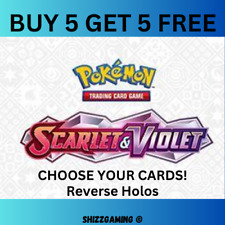Pokémon SV01: Scarlet & Violet Base Set /198 Reverse Holos - Choose Your Cards!