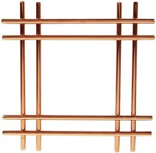 Copper Cross Trivet Kitchen Worktop Surface Protector Hot Pan Pot Stand Holder
