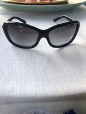 womans tiffany black sunglasses with silver detail 