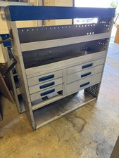 Heavy-Duty Metal Van/Workshop Storage Unit - 6 Drawers, Shelves
