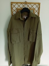 Scierra Lightweight Outdoor Angling Fishing Shirt Green Size L Large 