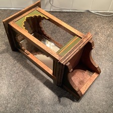 Vintage Oak  Candle Sconce.