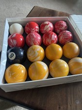 Aramith Marbleised Pool Balls