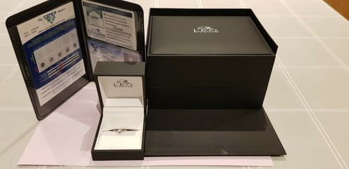 Leo diamond engagement - ring, 18