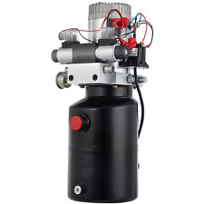 6L Double Hydraulic Pump Electric Hydraulic Pump  Acting Dump Trailer