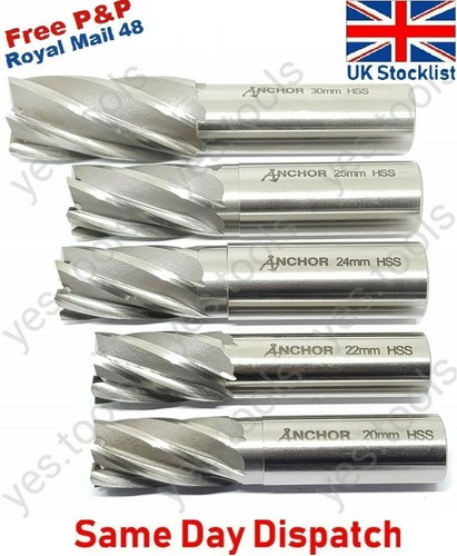 Hss ground end mill cutter - hss, 6