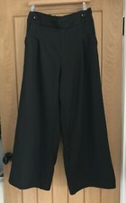 QED Black Palazzo Pants/Wide