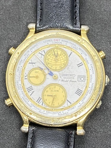 Vintage seiko world timer - vintage,
