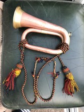 Hawkes & Sons Ww1 Military Copper & Brass Bugle C.1914