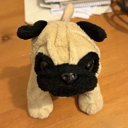 Webkinz ganz pug soft plush - ganz,