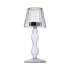 Vertical Stripe Glass Lamp