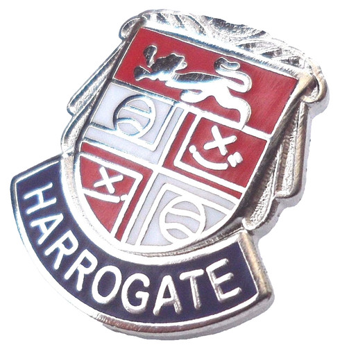 Harrogate town small - pin, badge