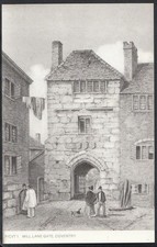 Warwickshire Postcard - Mill