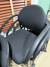 Black Stacking Chair with
