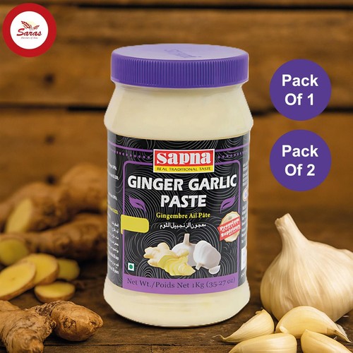 Sapna ginger garlic - ginger, paste