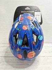 Endurance Fondo Space Kids 50-53cm Bicycle Helmet Cycling, Scooter & Skateboard