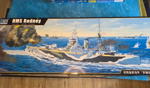 Trumpeter 200 hms rodney - hms,