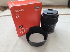 Sony 15mm f/1.4 G Lens SEL15F14G for E-Mount
