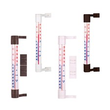 Wall/Window Hung Glass Thermometer Weather Station Indoor Outdoor Garden Home °C