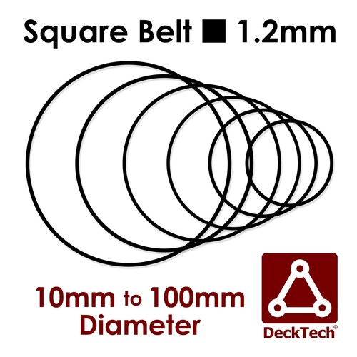 Decktech 2mm square drive - 1.2mm,