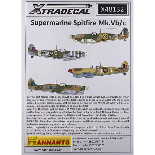 Supermarine spitfire - 1:48,