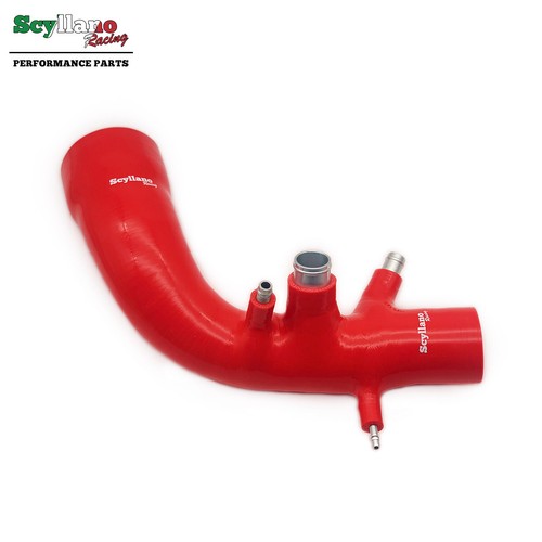 Red silicone intake - silicone, for