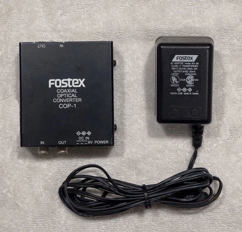Fostex coaxial optical - fostex,
