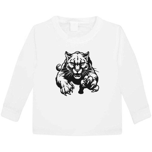 Mountain lion running - 'mountain, kid's