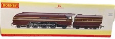 Hornby R3639 LMS Streamlined Coronation Class 6244 King George VI Crimson Used