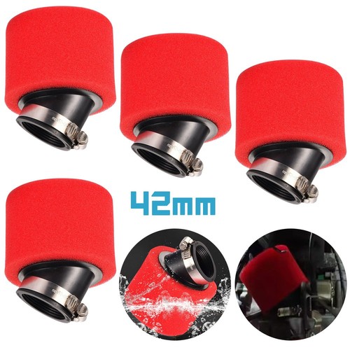 4pcs 42mm red - 4pcs, angled
