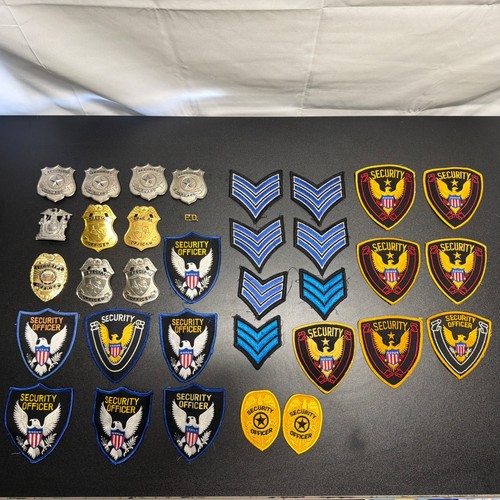 Large lot security officer - large, of