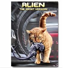 Alien The Short Version Parody Artwork Printed On Sheet Metal
