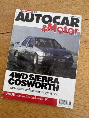 Autocar motor ford sierra rs - ford,