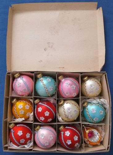 Vintage dozen christmas tree - vintage,