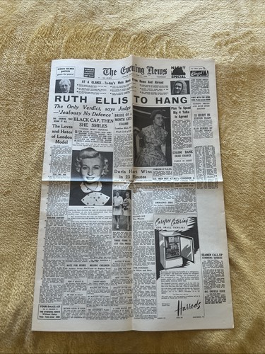 Ruth ellis hanged evening - ruth,