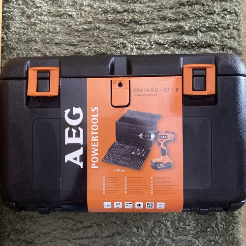 Aeg 18v drill kit - -, 18gli