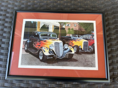 Ford hot rod artwork - 32,